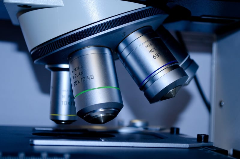 Scientist Microscope